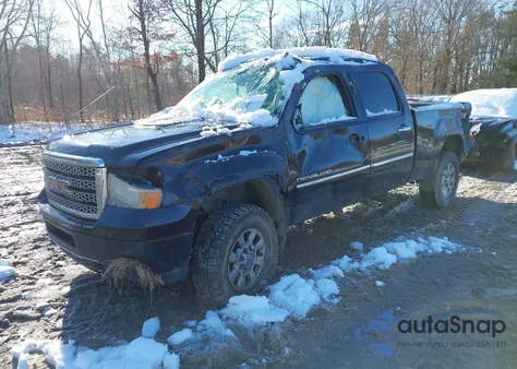 2013 GMC Sierra 3500Hd Denali из США, поврежденный, VIN 1GT426EG6DF147091